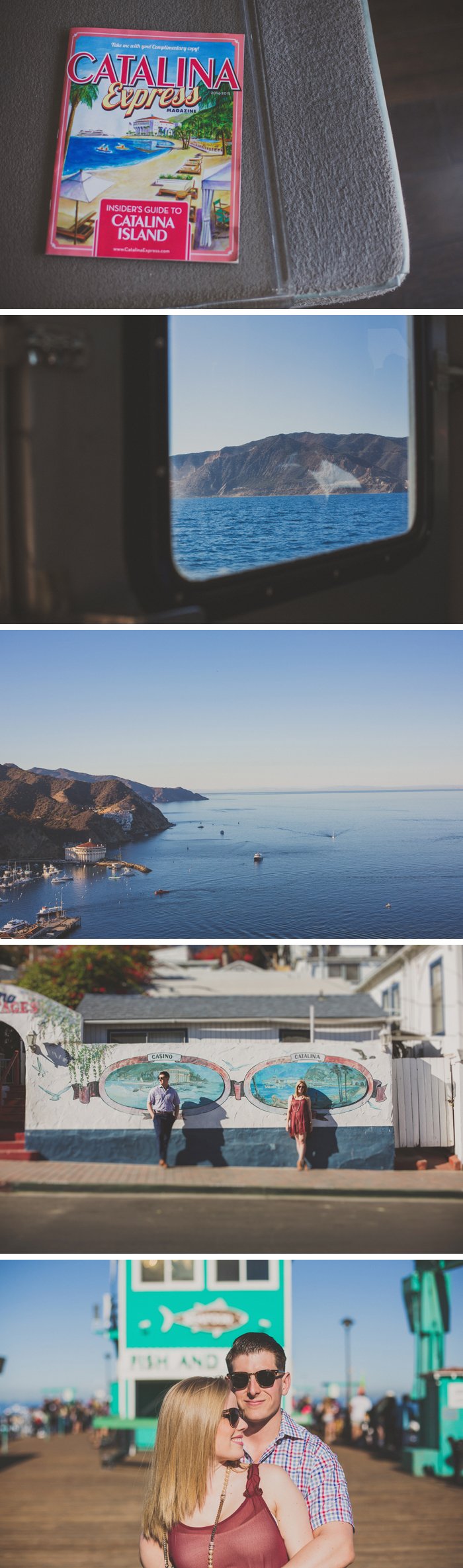 Catalina Island Engagement Photos