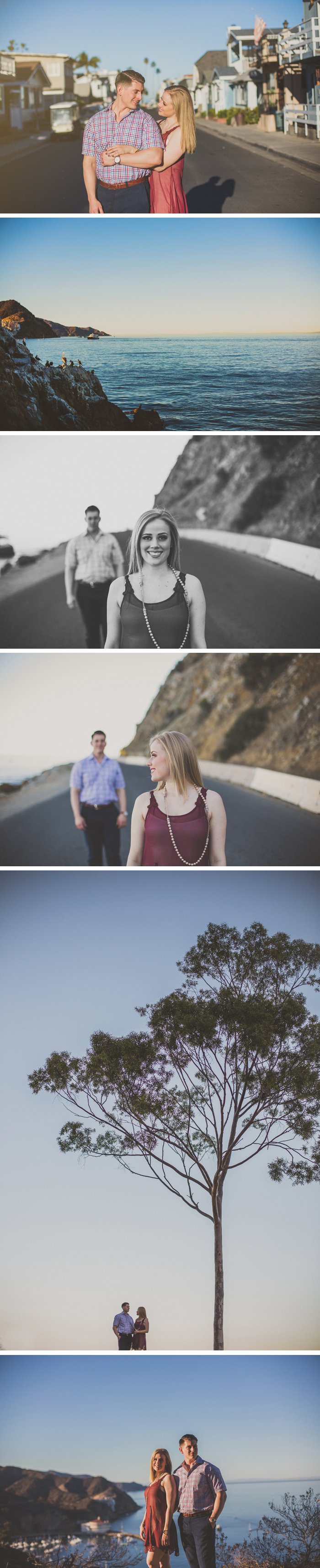 Catalina Island Engagement Photos
